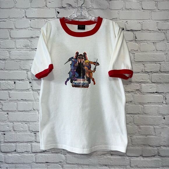 Vintage Single Stitch 1983 He-Man Masters Of The Universe Cartoon Graphic Tee - Picture 13 of 13